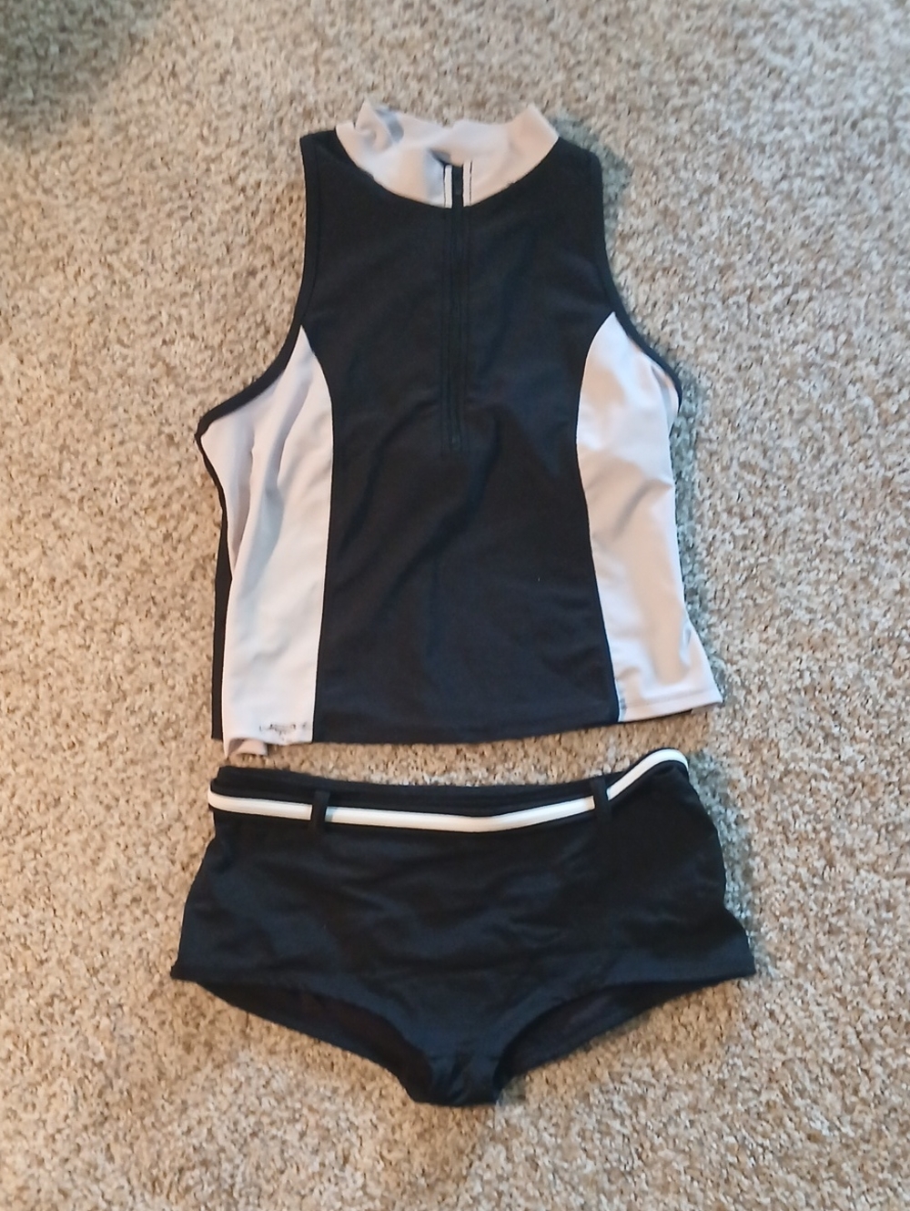 Newport News Tank Two-Piece Swim Set - Athletic Tankini